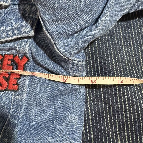 Mickey Mouse Jacket 3T Toddler Denim Vintage Disney Jean Coat Y2K Core - Picture 6 of 8